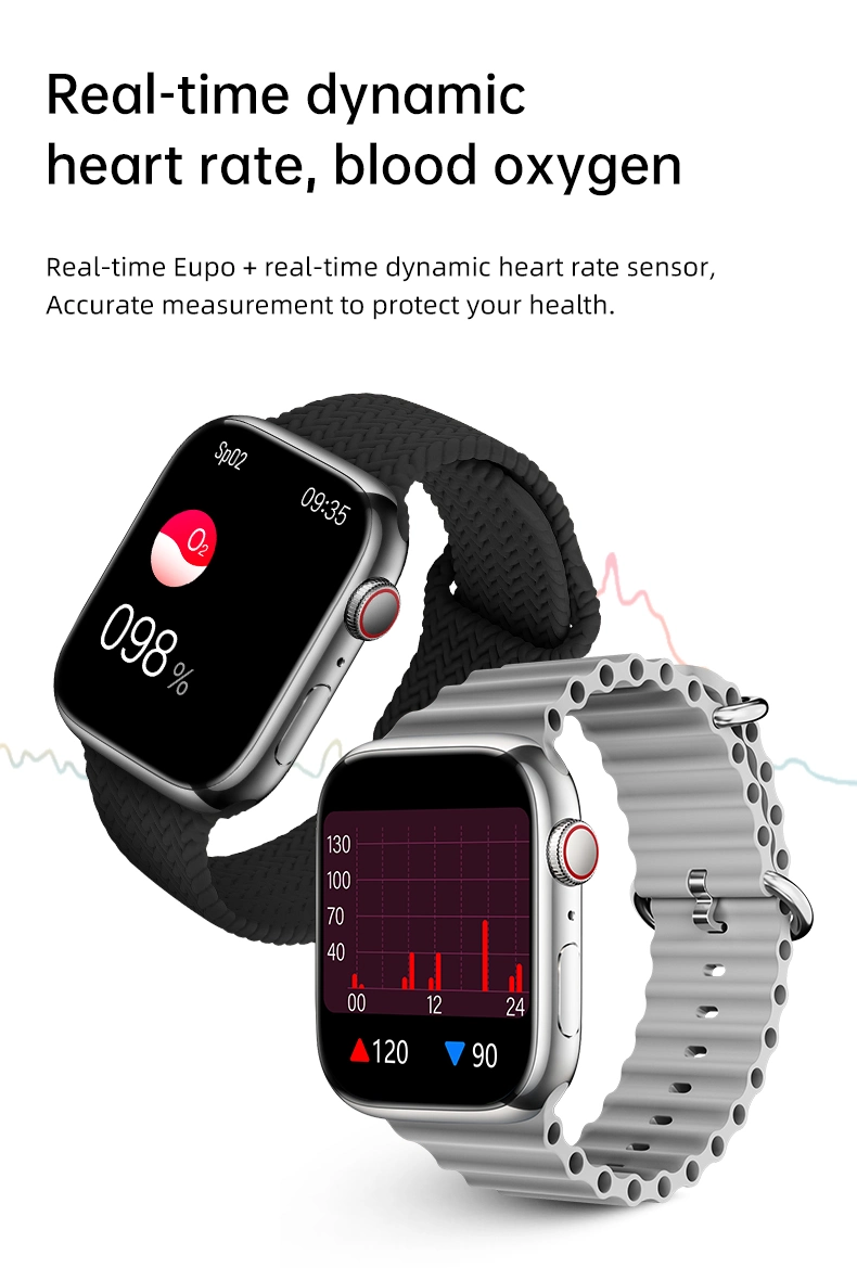 WS-S9 Max Smart Watch Bluetooth Calling 2.2" Inch Amoled Display IP68 Waterproof Fitness Tracker Watch for Men and Women. 