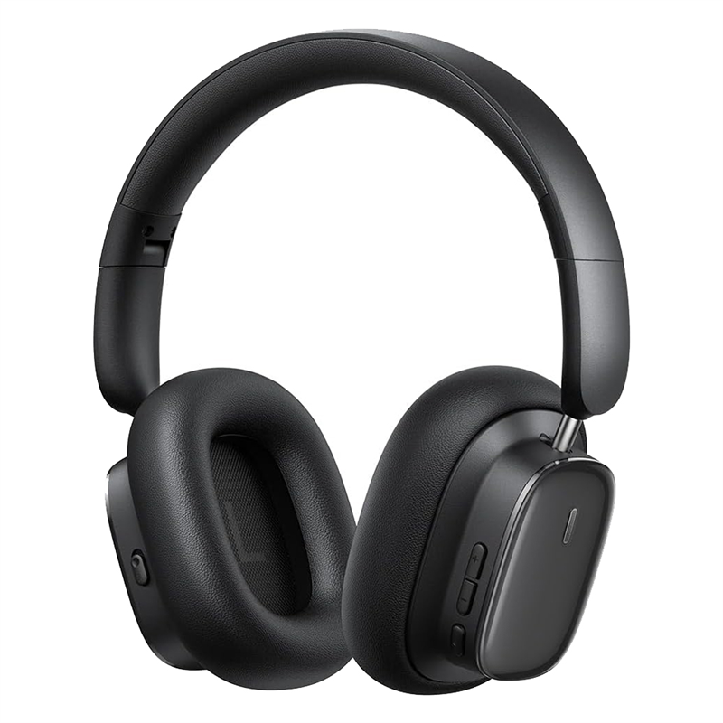 Bluetooth 5.3 Wireless Headphones with 100H Playtime, LHDC Hi-Res Sound, Low Latency Active Noise Cancelling Headphones Durable