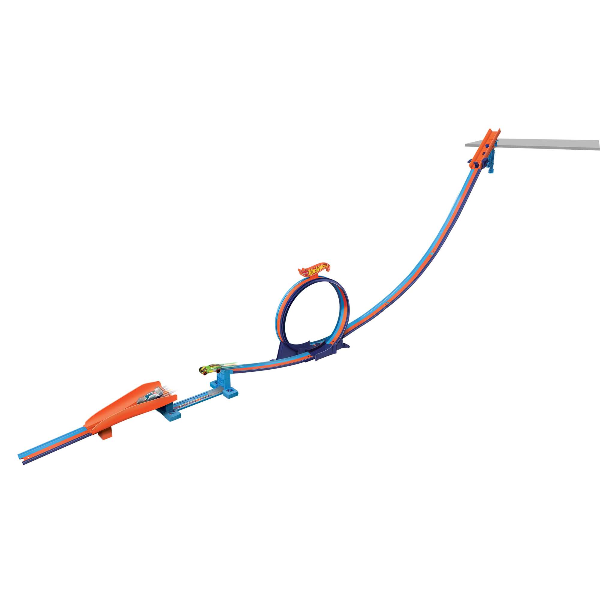 Hot Wheels HPX93 Ultra Hots Downhill Loop Jump Trackset. 