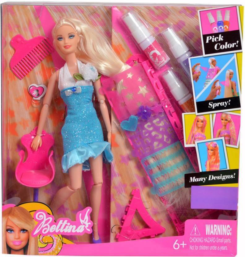 barbie hair styling set