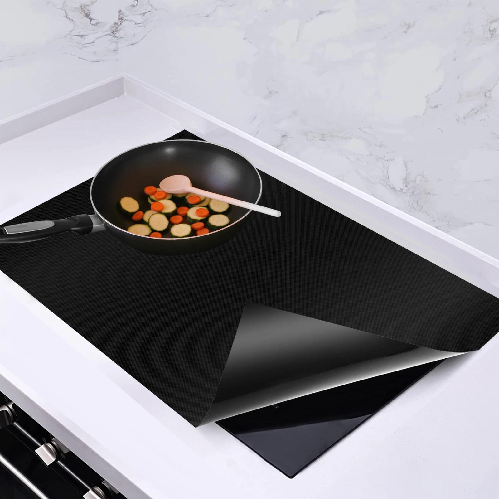 Induction Cooker Cover Silicone Induction Cooker Mat Large Nonstick Electric Stove Cover Mat Stove Top Cover Pad Kitchen Gadgets. 
