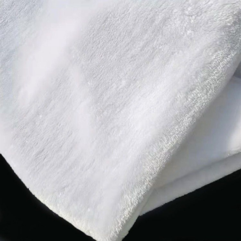 Jewelry display flannel, white plush cloth, counter cloth, plush tablecloth, spread cloth, wool blanket, photo background cloth