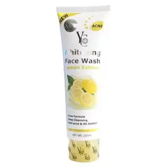 lemon whitening face wash