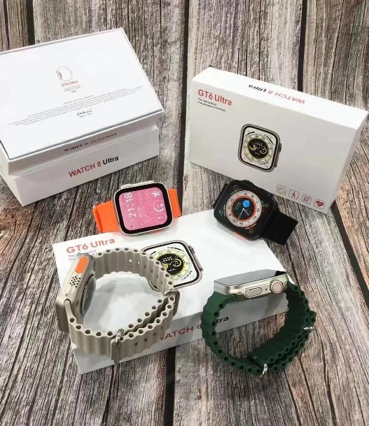 Gt6 Ultra Latest Watch 8 Sporting Bluetooth Smartwatch Fit PRO APP, NFC Function. 