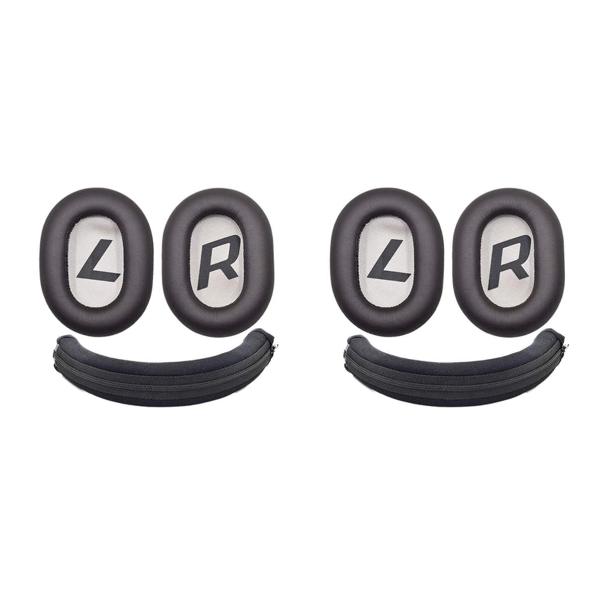 2Set Ear Pads Headband Ear Cushion Ear Cups Ear Cover Replacement