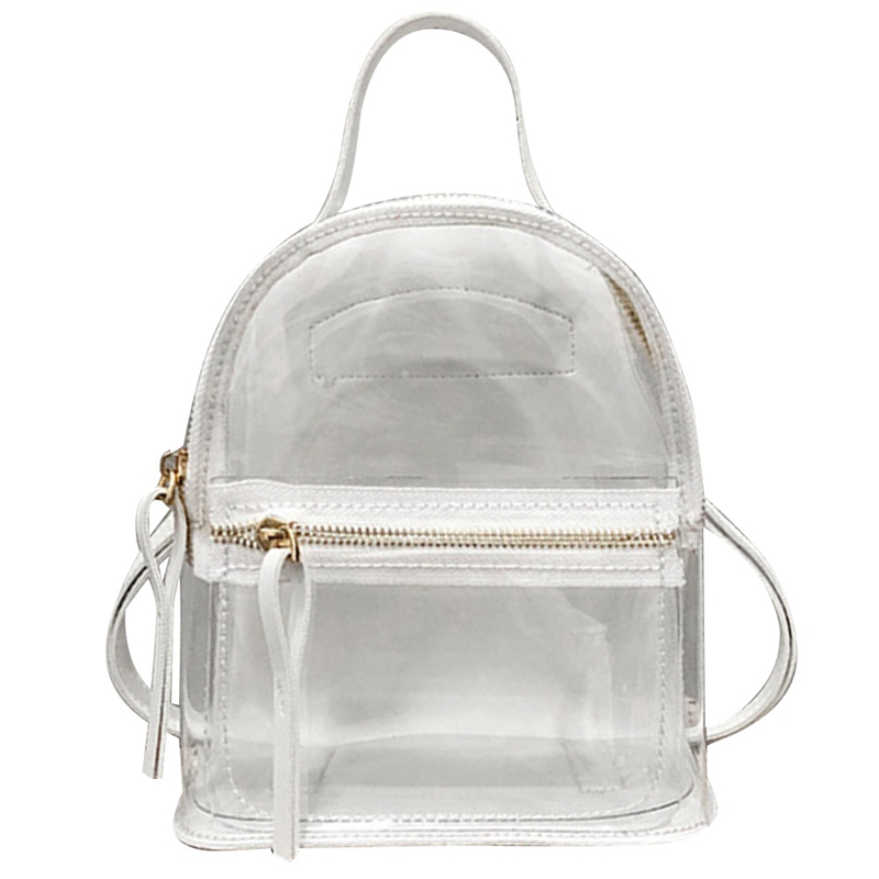 transparent school bag