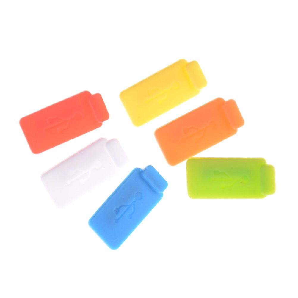 【VisioN Shop】10pcs USB port connector dust plug usb cover PC computer USB 2.0 3.0 inter Anti-dust Prevent dust plug. 
