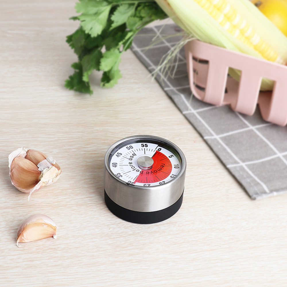 Migeet 60MIN Countdown Mechanical Mag-netic Timer Timer, Quiet Counting, Dual Mag-nets, Batter-ys Power For School Classroom Teaching, Kids Reading, Kitchen Cooking, Office. 