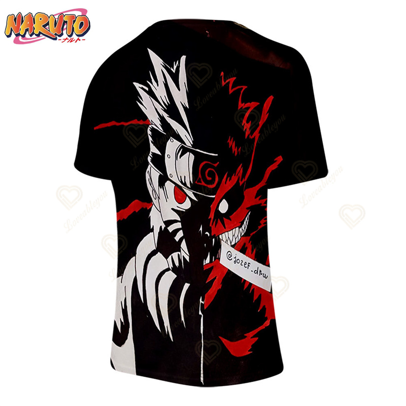 Anime Uzumaki Naruto Summer Men Women Children T-shirt 3D Short Sleeve Print T Shirt Breathable Tops Cool Streetwear Tee. 
