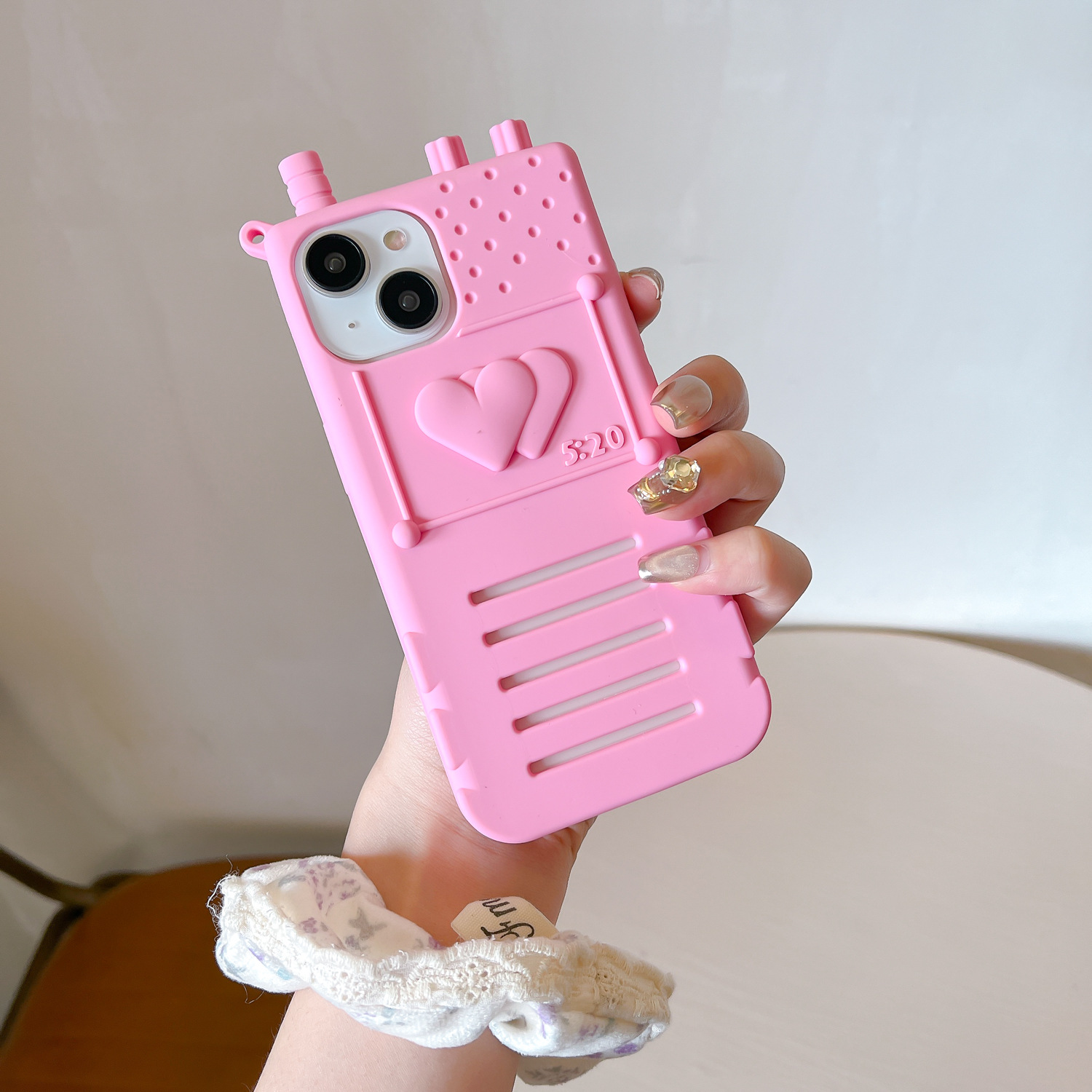 Walkie-Talkie Apple iPhone Silicone All-Inclusive Phone Case Three-Dimensional 11/12/13/14/15/PRO/max
