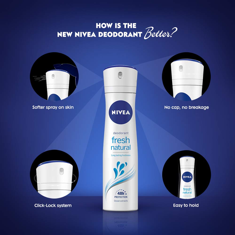 Nivea Deodorant Fresh Natural – Shajgoj