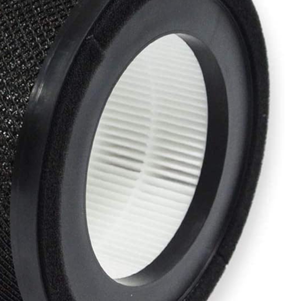 XHHDQES 2-Pack Replacement TRUE HEPA Filters Compatible for TaoTronics TT-AP001 and VAVA VA-EE014 Air Purifiers. 