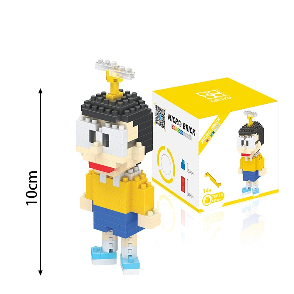Doraemon Building Blocks Cartoon Anime Assembled Small Particle Building Bricks For Gifts Collection. 