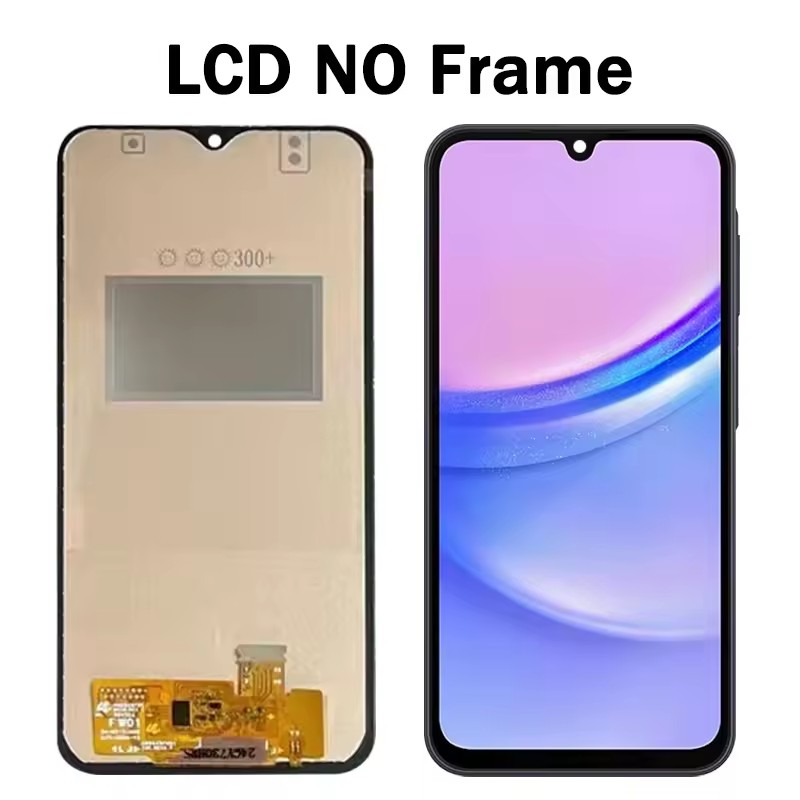 Top Quality LCD For Samsung Galaxy A15 Display Touch Screen Digitizer Panel Assembly Replacement Parts 100% Tested. 