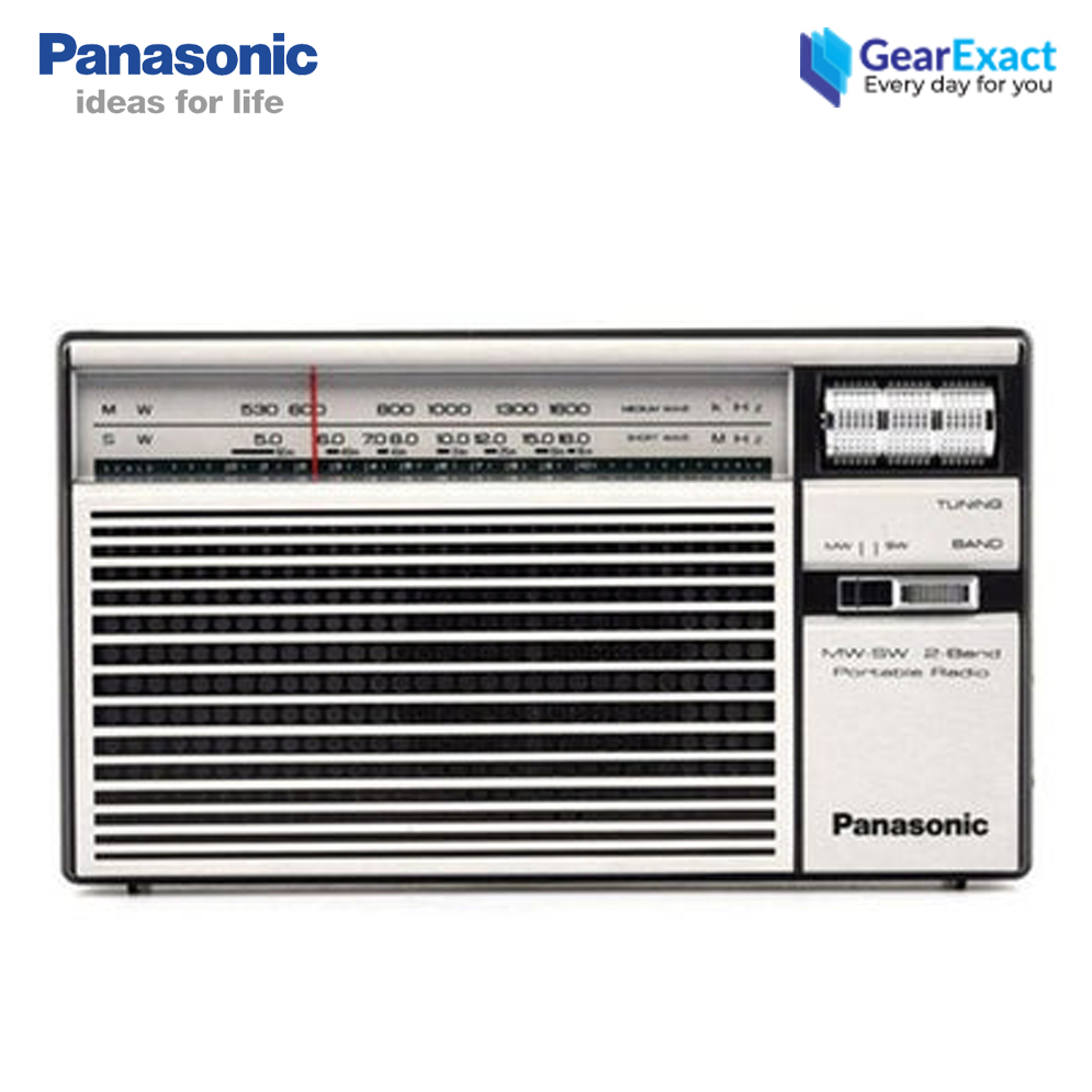 Panasonic R-218DD MW/SW 2 Band Portable Radio. 