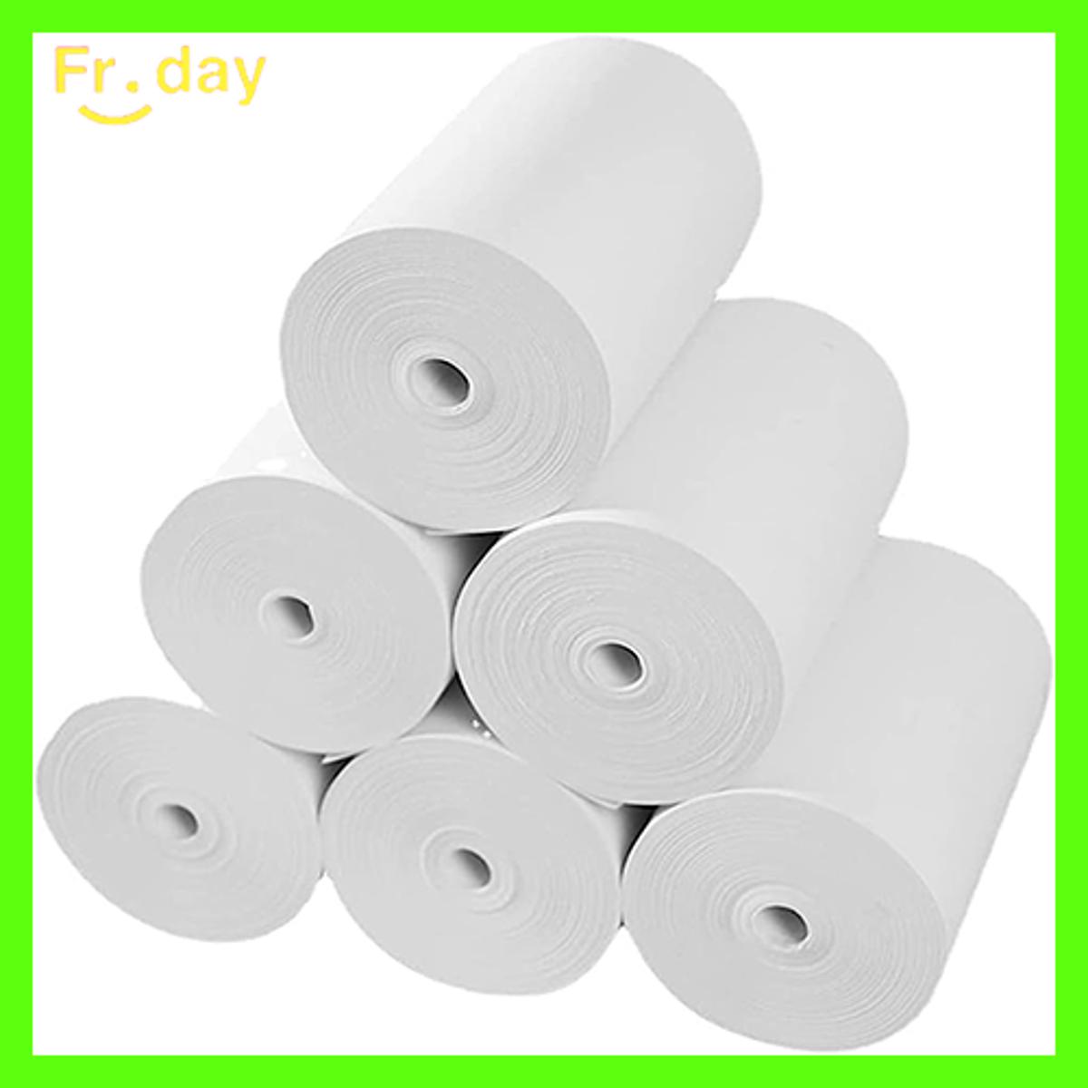 10pcs 57*30mm Thermal Paper Rolls for 58mm POS Printer, Receipt Printer, Mini Thermal Printer - White. 