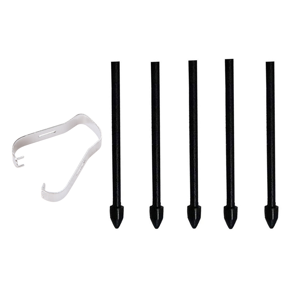 6 in 1 Universal Stylus Pen Replacement Pencil Tips For Samsung Galaxy Tab S8 / S7 / S6 / Galaxy Note20 / Note10 / S23 Ultra / S22 Ultra. 