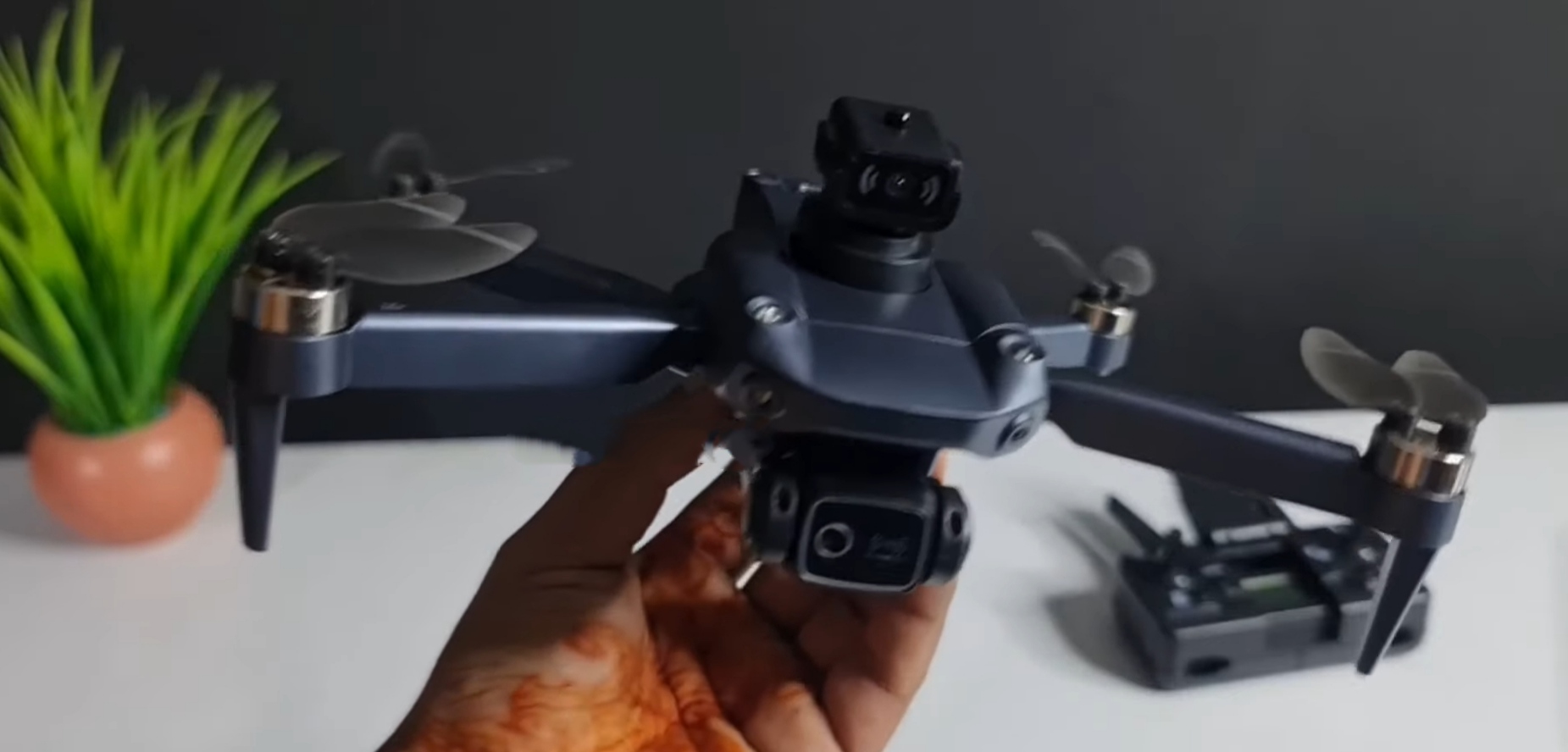G.P.S Drone 4K Professional Obstacle Avoidance Dual Camera Foldable Quadcopter RC Drone Camera with Laser Sensor. 