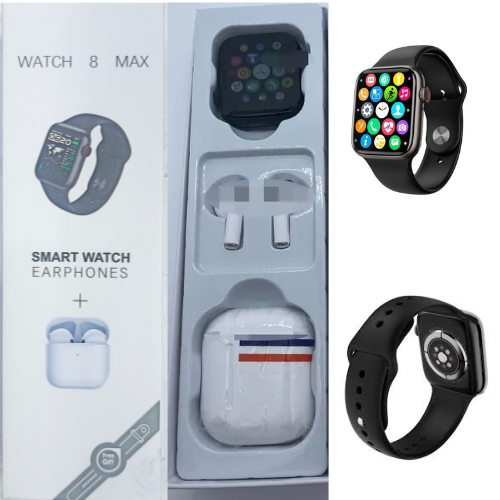 Watch 8 Max Smart Watch and Free Bluetooth Earpds,Watch 8 Max Smart Watch and Free Bluetooth Earpds