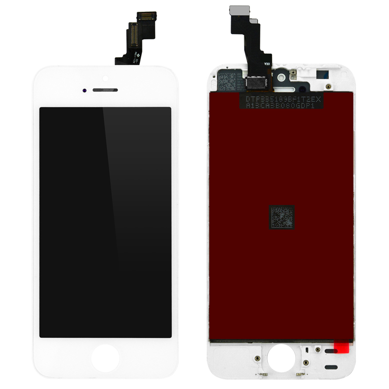 LCD No Frame For iPhone 5S A1453 A1457 A1518 A1528 A1530 A1533 Display Touch Screen Digitizer Assembly Replacement Parts. 
