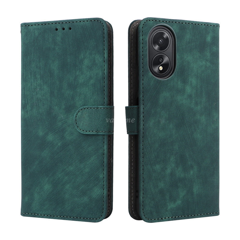 Vantime for OPPO A18 A38 A58 A78 4G 5G Multi-functional PU Leather Phone Case Wallet RFID Blocking Cover. 