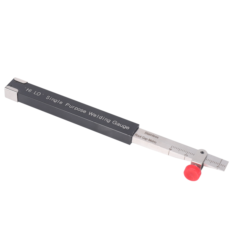 4X Welding Inspection Scale Small Height Gauge Hi-Lo Dedicated Internal Welding Ruler Metric Size N19. 