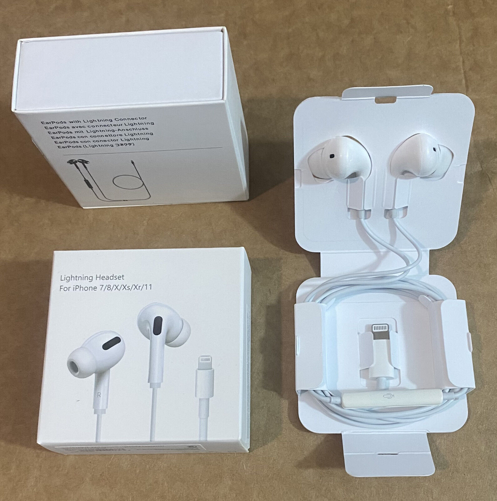 Earphones Apple In Ear Lightning In Ear Lightning Wired Earphones