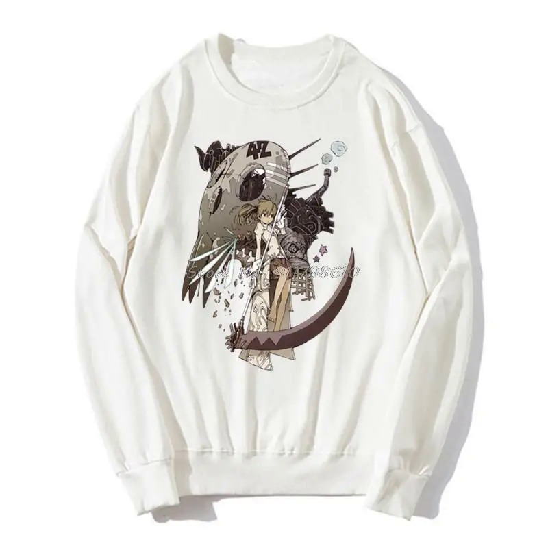 Enviroment casual soul eater Maka Albarn Black Star hoodie anime men hoodie unisex oversize sweater streetwear Harajuku. 