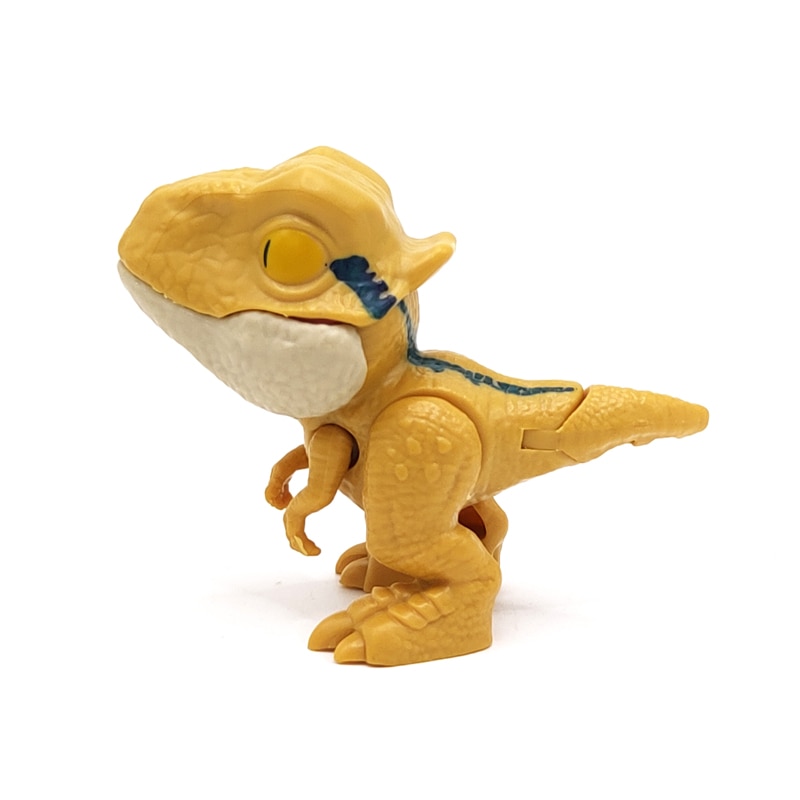 【Sandmdm】 2023 Dinosaurs Figures Velociraptor Blue Yellow Jurassic Spinosaurus Bite Hand Toy Tricky Mini World Fidget Finger Creative Xmas Gift. 