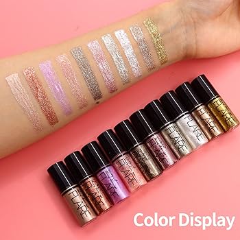 Flare 3 Pcs Glitter Eye-liner Beauty Tools Applicator Face. 