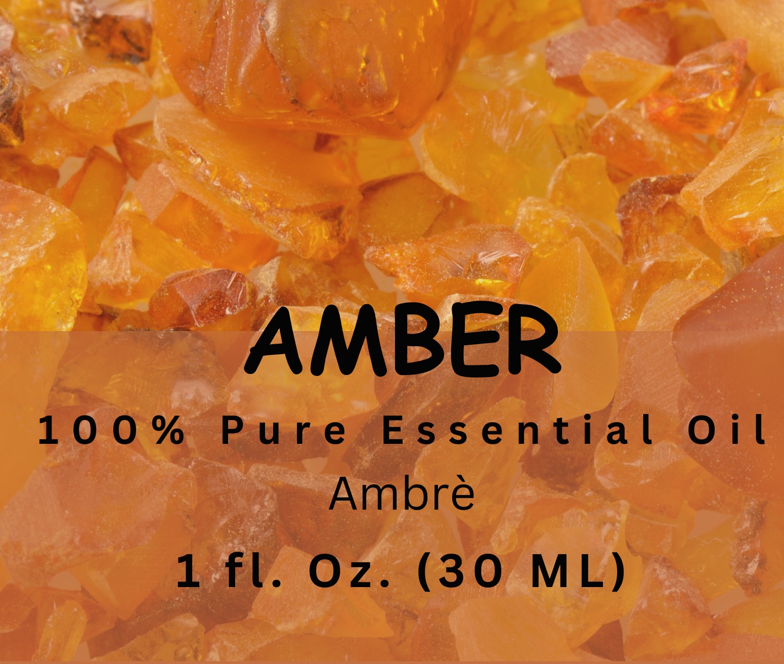 Amber Essential Oil 10ML/ 15ML/ 30ML / 50ML / 100ML Aromatherapy Fragrance for Candle Making. 