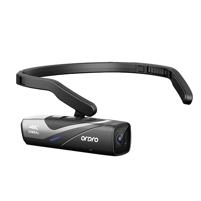 Ordro EP8 Head Wearable Vlog Camera 4K 60fps for YouTube Video Motorcycle Helmet POV Digital Camcorder Professional Gimbal. 