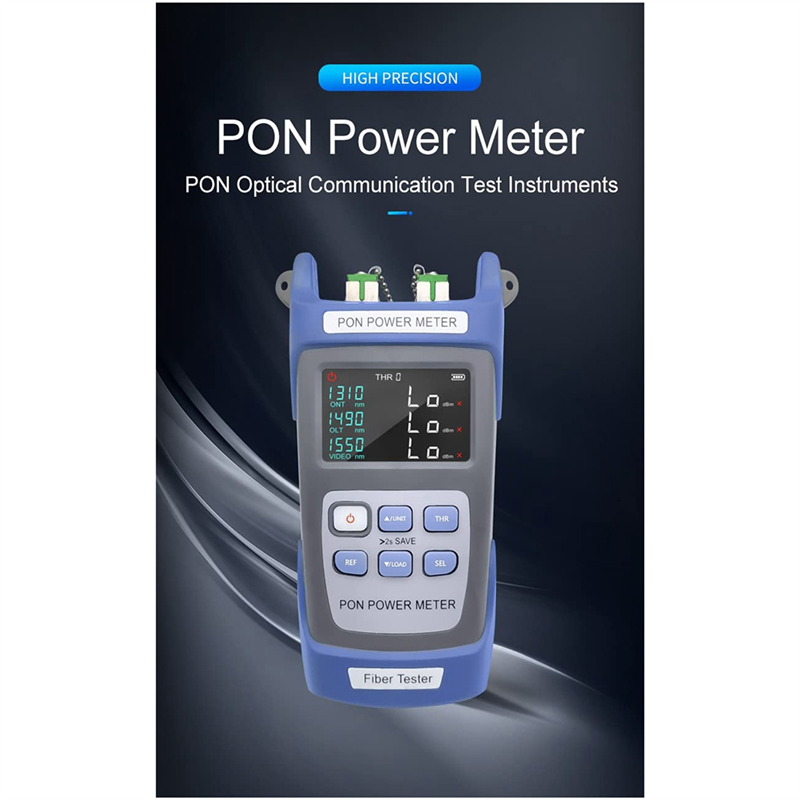 TM581 PON Power Meter SC/APC Optical Fiber Tester. 