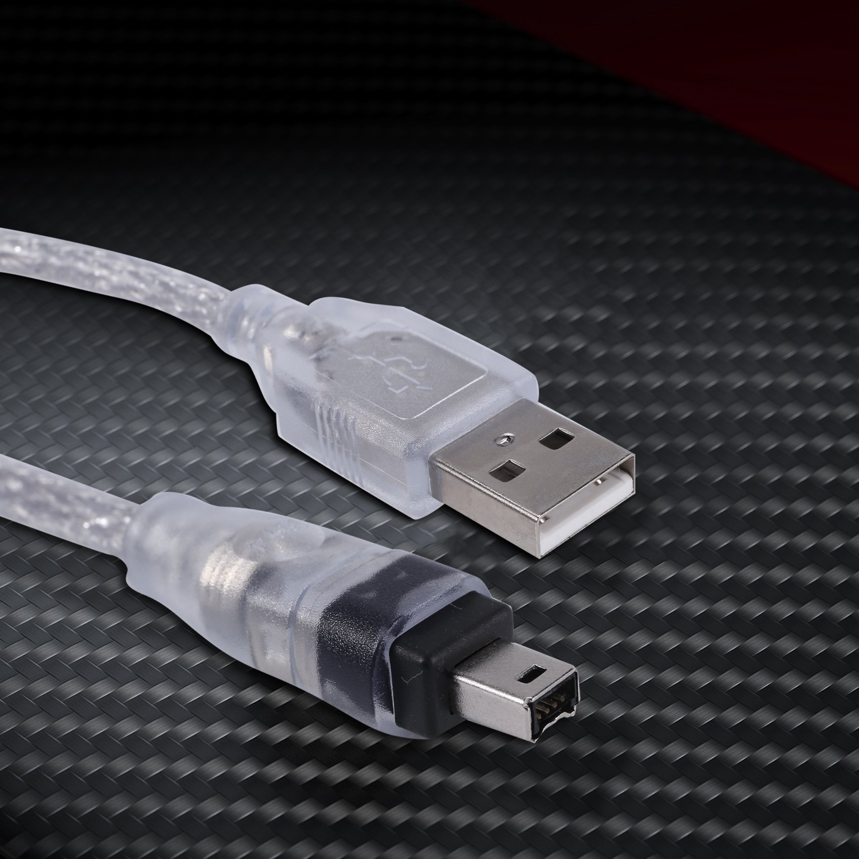 1.5M USB To IEEE 1394 4 Pin Firewire DV Adapter Cable For PC Camera. 