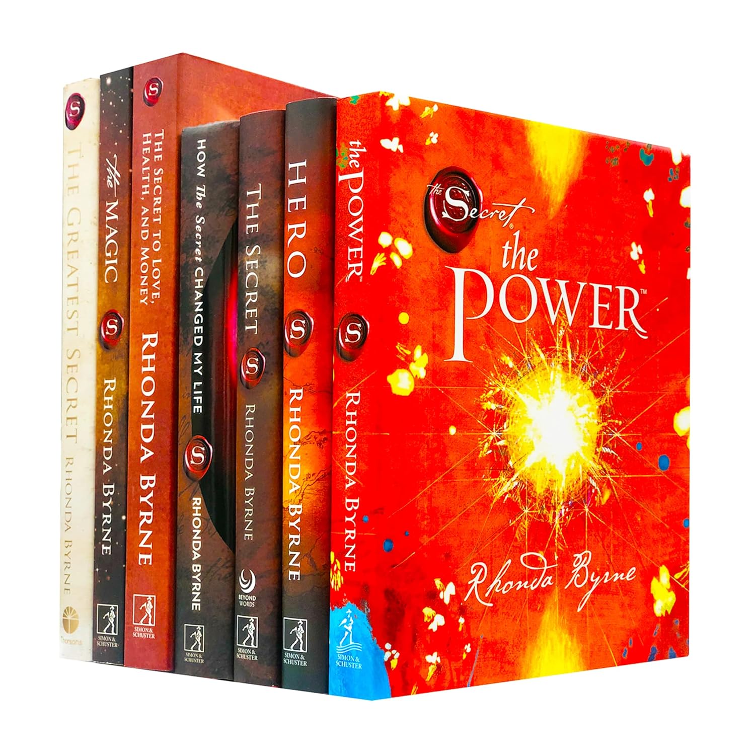 The Secret Series 7 Books Collection Set By Rhonda Byrne ( The Secret, The Power, Hero, The Greatest Secret , How The Secret Changed My Life, The Magic, The Secret to Love, Health, and Money) by Rhonda Byrne