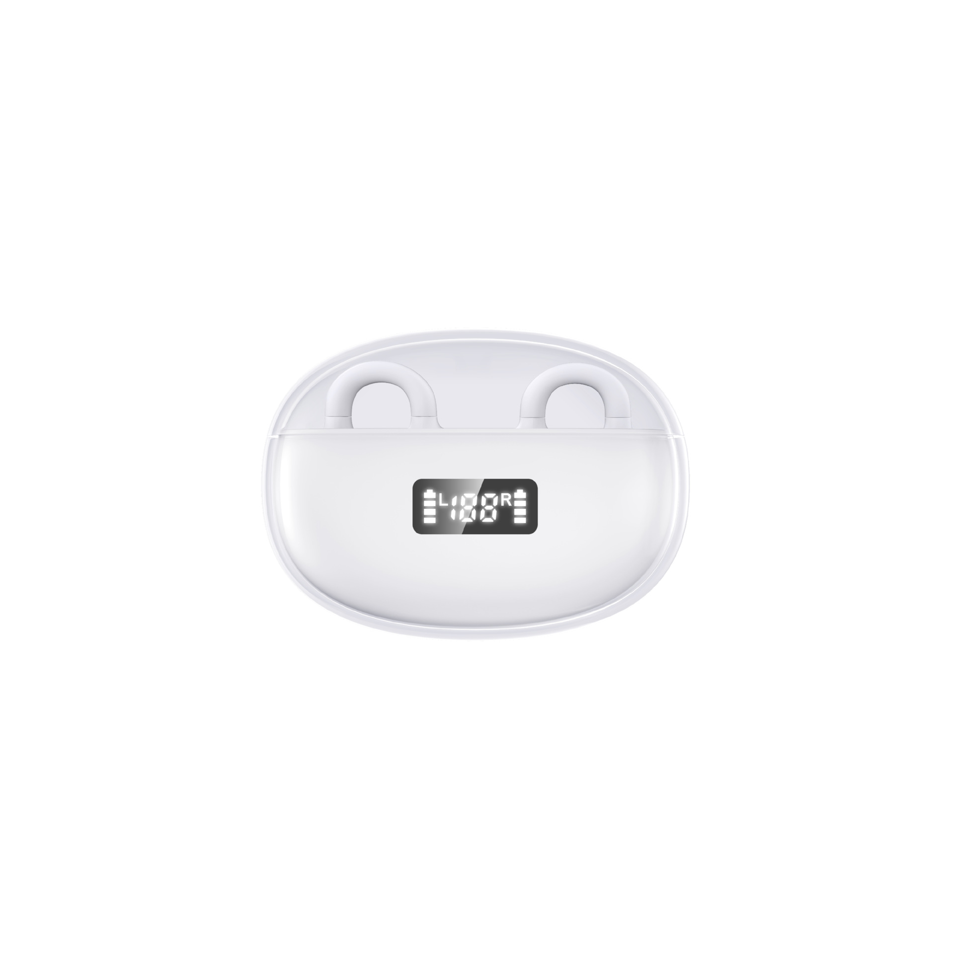Bluetooth Headset Ear Clip Type No Ear Bone Conduction Large Power Call Noise Reduction Ear Hanging Headset Cross-border Exclusive. 