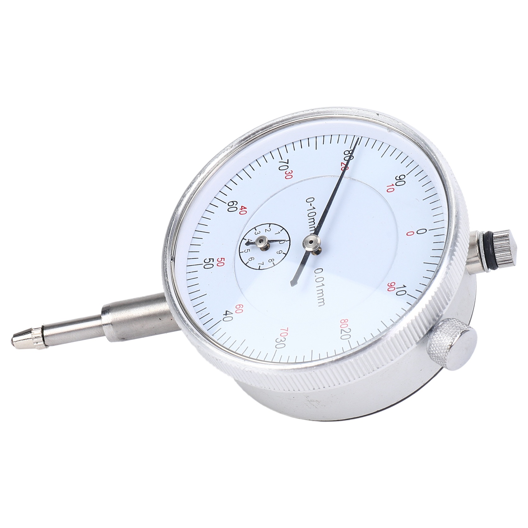 Dial Indicator Gauge 0-10mm Meter Precise 0.01 Resolution Concentricity Test. 