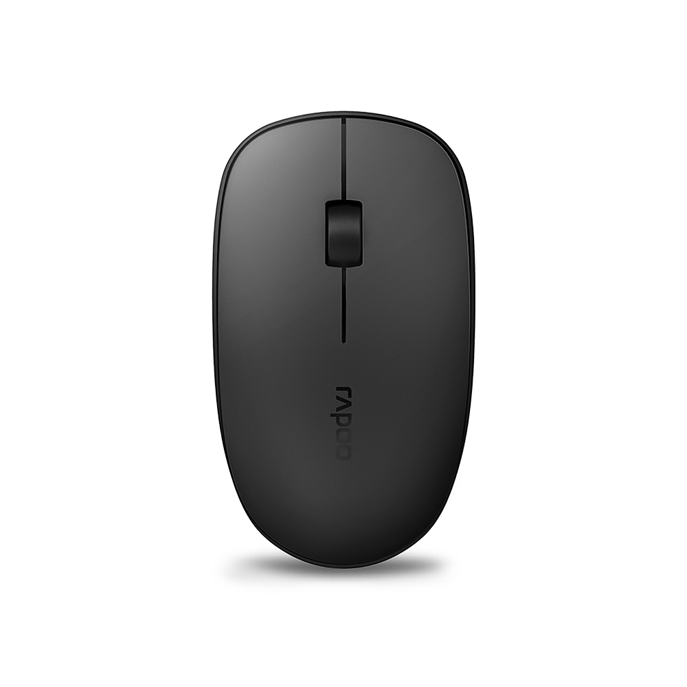 Rapoo M200 Silent Click Multi-mode Wireless Mouse Switch between Bluetooth 3.0, 4.0 and 2.4G 1300DPI tracking engine Up to 9 months battery life. 
