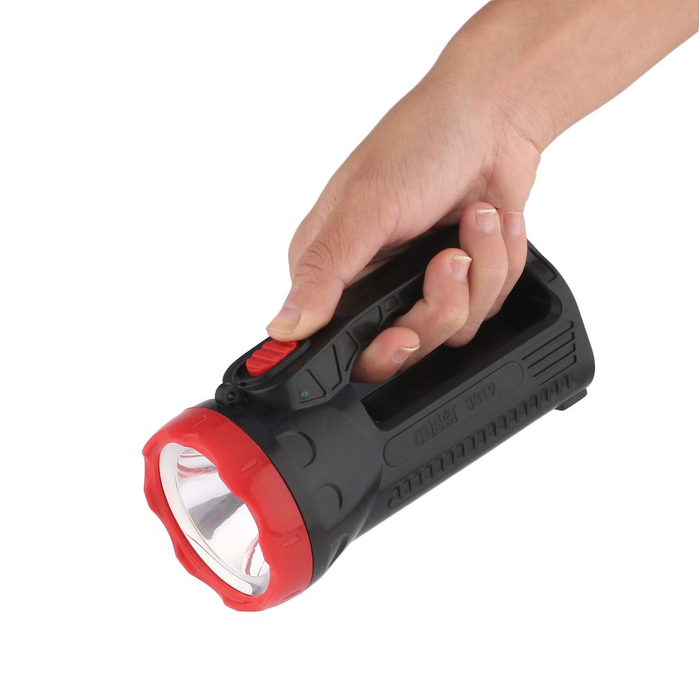 【Ele LED Bright Light Flashlight Torch Light One Lamp Head. 