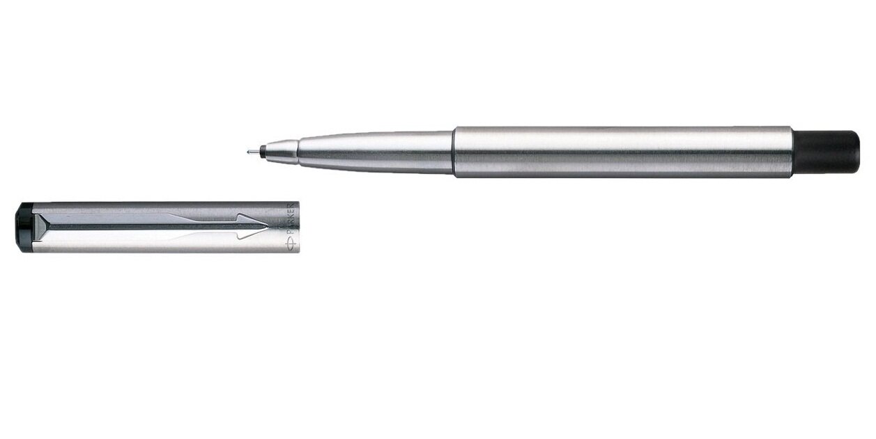 Parker Vector Special Stainless Steel Roller Ball Pen A.jpg