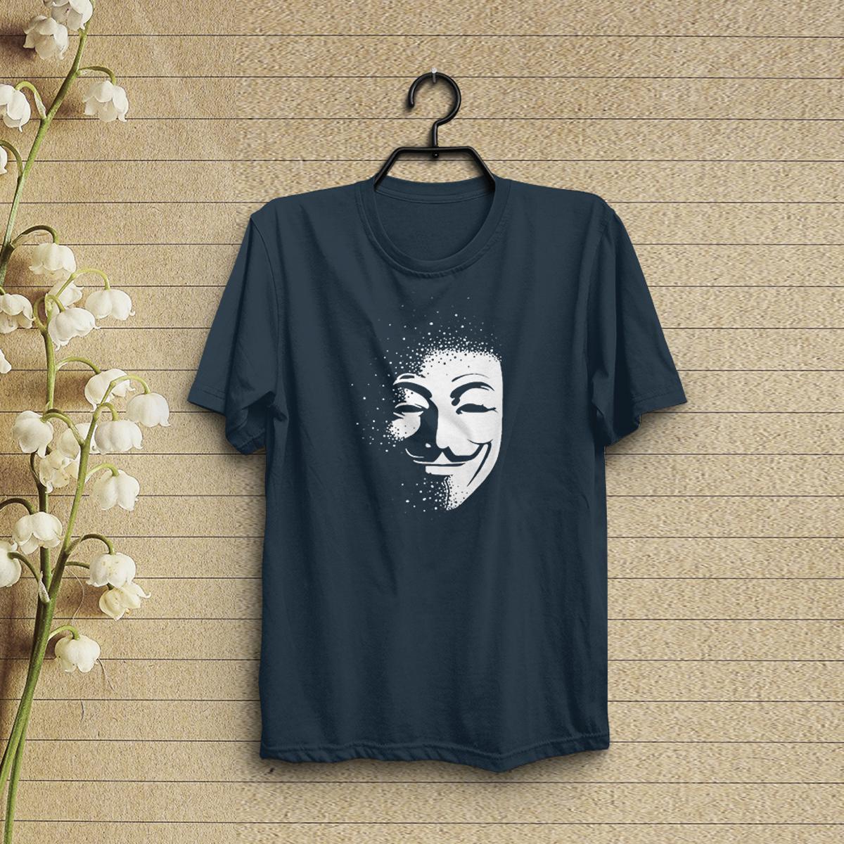 Hacker  // Printed Casual T-Shirt//T-Shirt