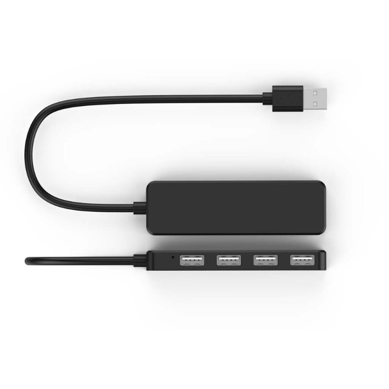【VisioN Shop】USB 2.0 4 Hub Extension Splitter Laptop PC Computer Charger Dropshipping. 