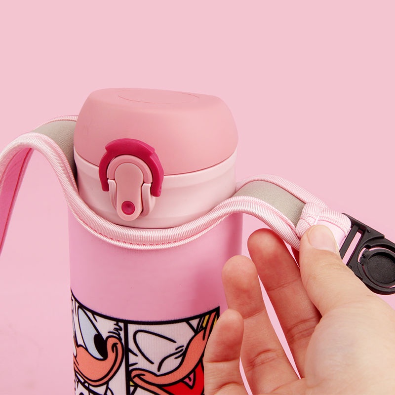 Water Bottle Bag with sling for Aquaflask / Hydroflask aquaflask Boot Protective Sleeve for Hydro Flask and Aquaflask Water Bottles hydro flask tumbler Cup cover cartoon portable thermal insulation. 