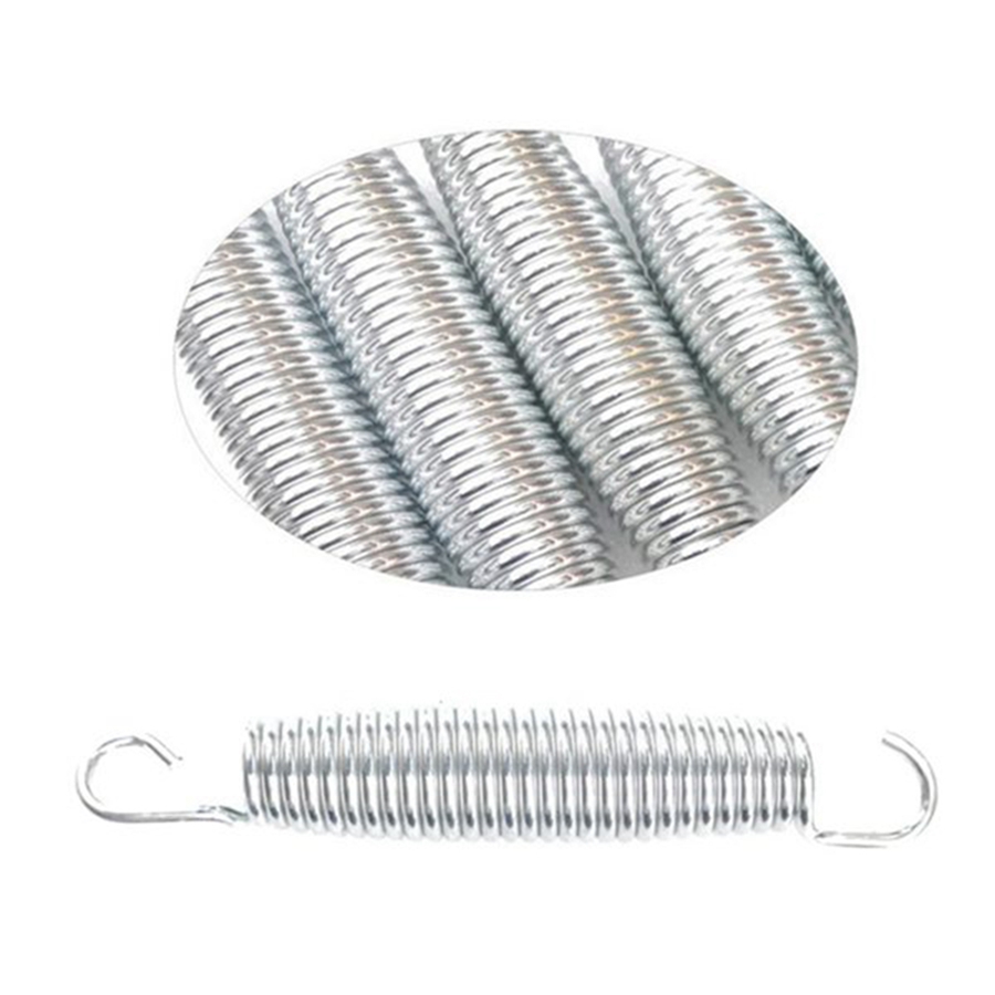 10PCS Spring Stainless Steel Tension Spring Multifunctional Double Hook Extension Spring Universal Accessories 140mm. 