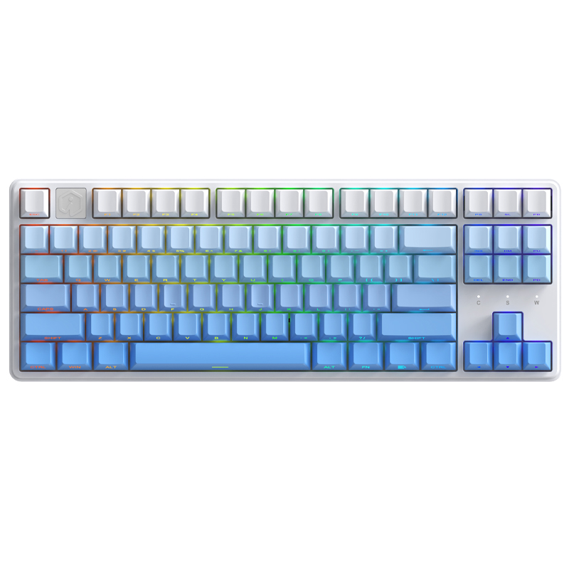 IROK NA87 Rapid Trigg Mechanical Keyboards 87% Wired Keyboard with magnetic switch Rgb Gaming Keyboad For Varolent 87key. 