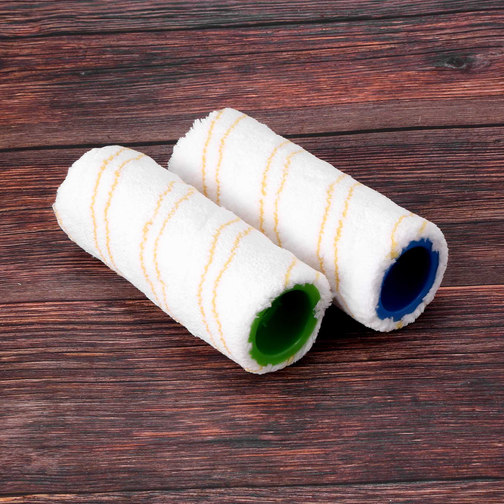 2 Pcs Set Rollers for FC5 FC7 FC3 FC3D Floor Cleaner Yellow