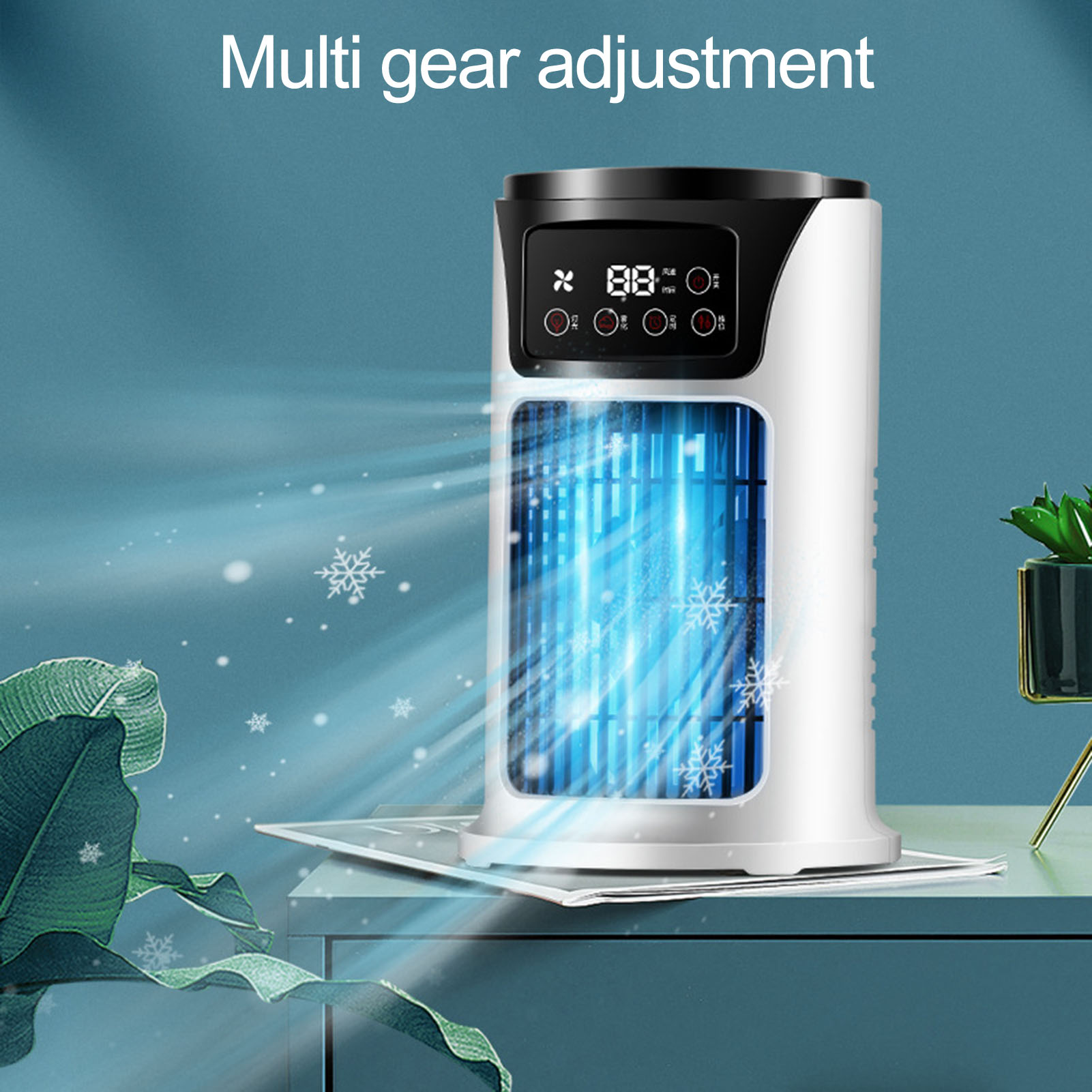 Air Cooler Fan Fine Atomization Wide Range Air Cooler Fan. 