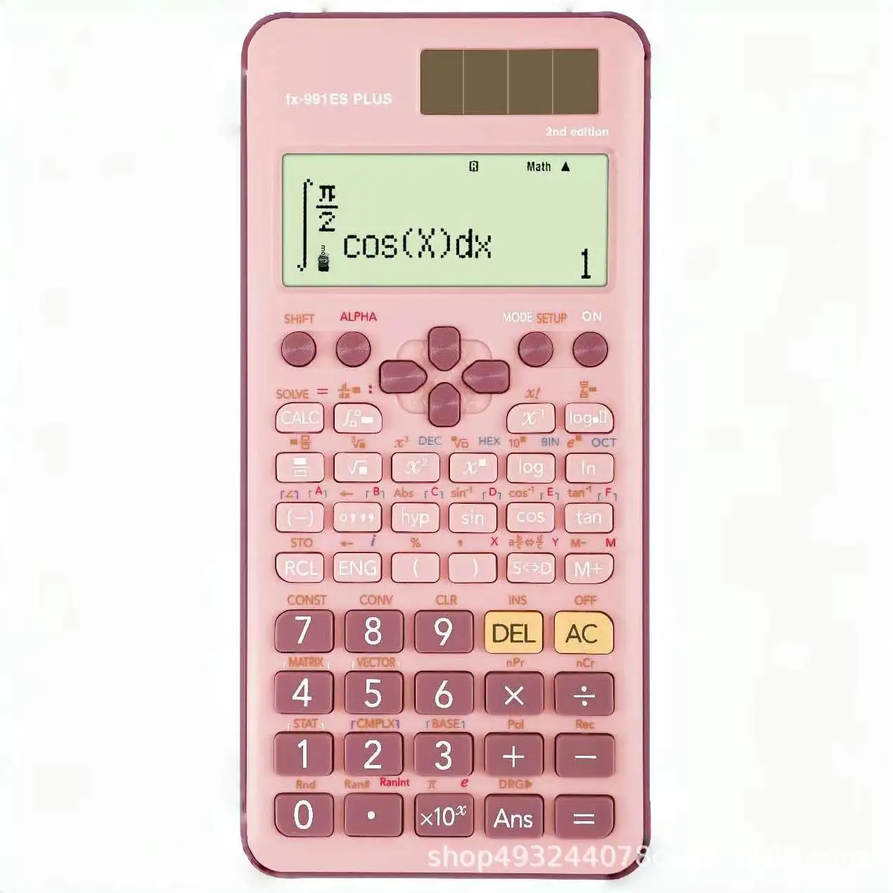 Fx991esplus Second Generation Science Calculator Colorful Logo For Cross-border Trade Students. 