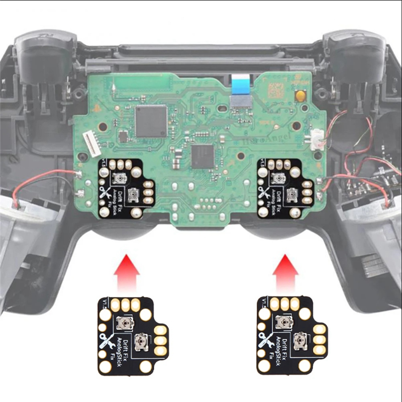Gamepad Joystick Drift Repair Board Controller Analog Thumb Stick Drift Fix Mod for One//S Durable Easy to Use. 