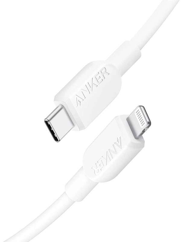 Anker 310 USB-C to Lightning Cable (3ft) Compatible with iPhone, iPad, and iPod. 
